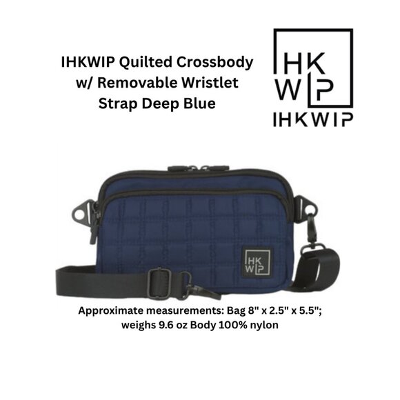 IHKWIP - THE QUILTED WRISTLET CROSSBODY - Picture 1 of 6